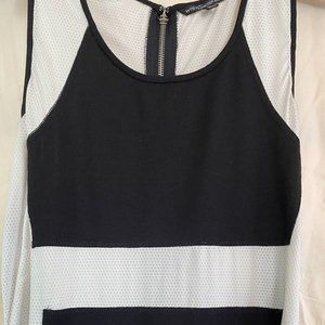 Black and White Dress